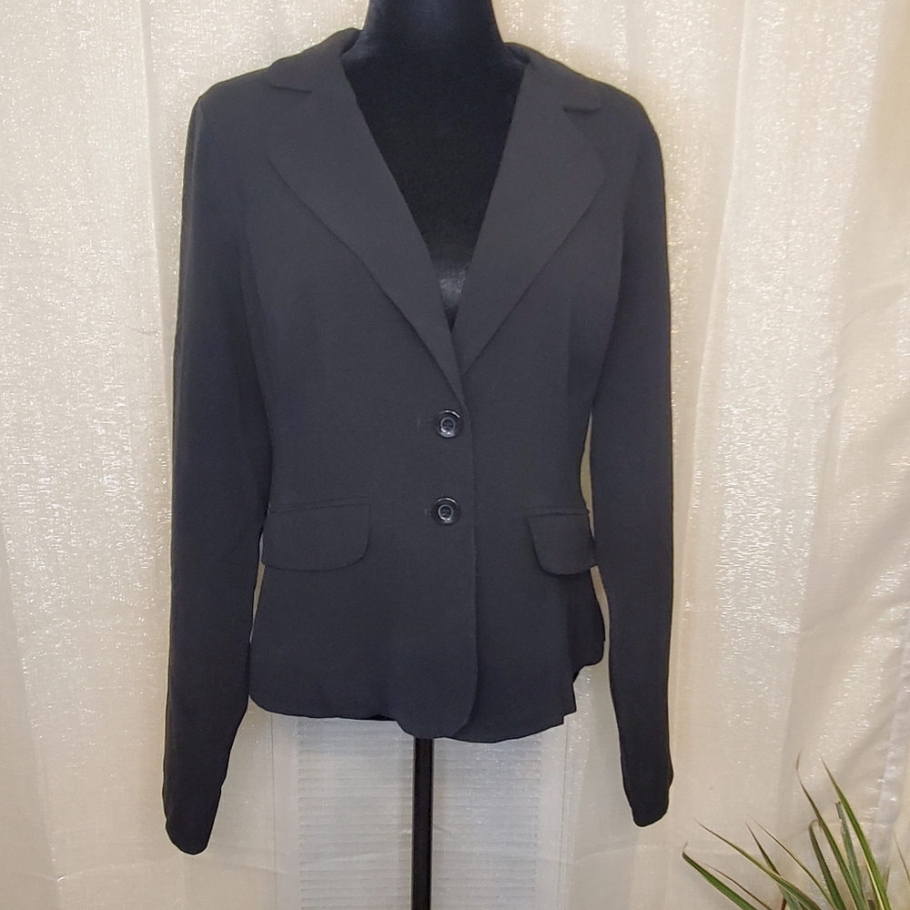 MY MICHELLE Women's Career Blazer, XL Black